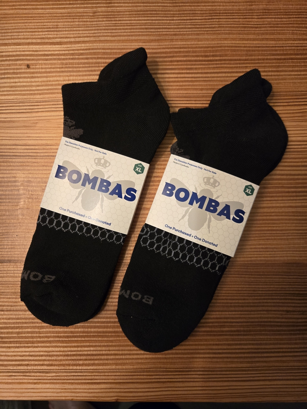 Bombas Men’s Black Low-Cut Athletic Socks (2 Pairs)